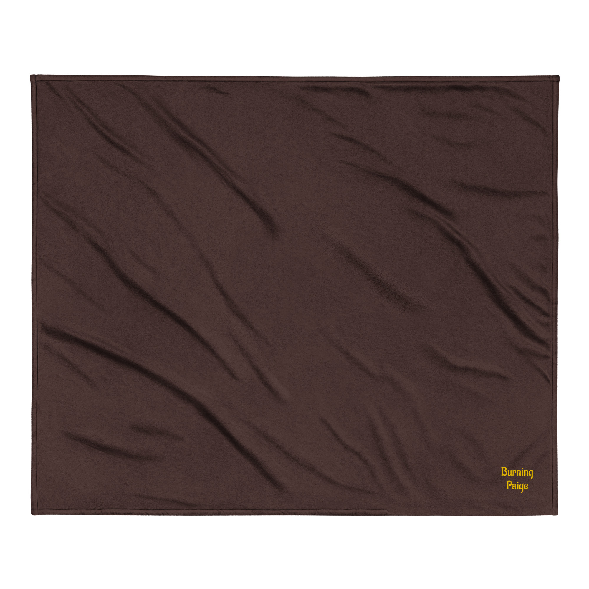 Premium Sherpa Blanket (yellow letters) - Image 2