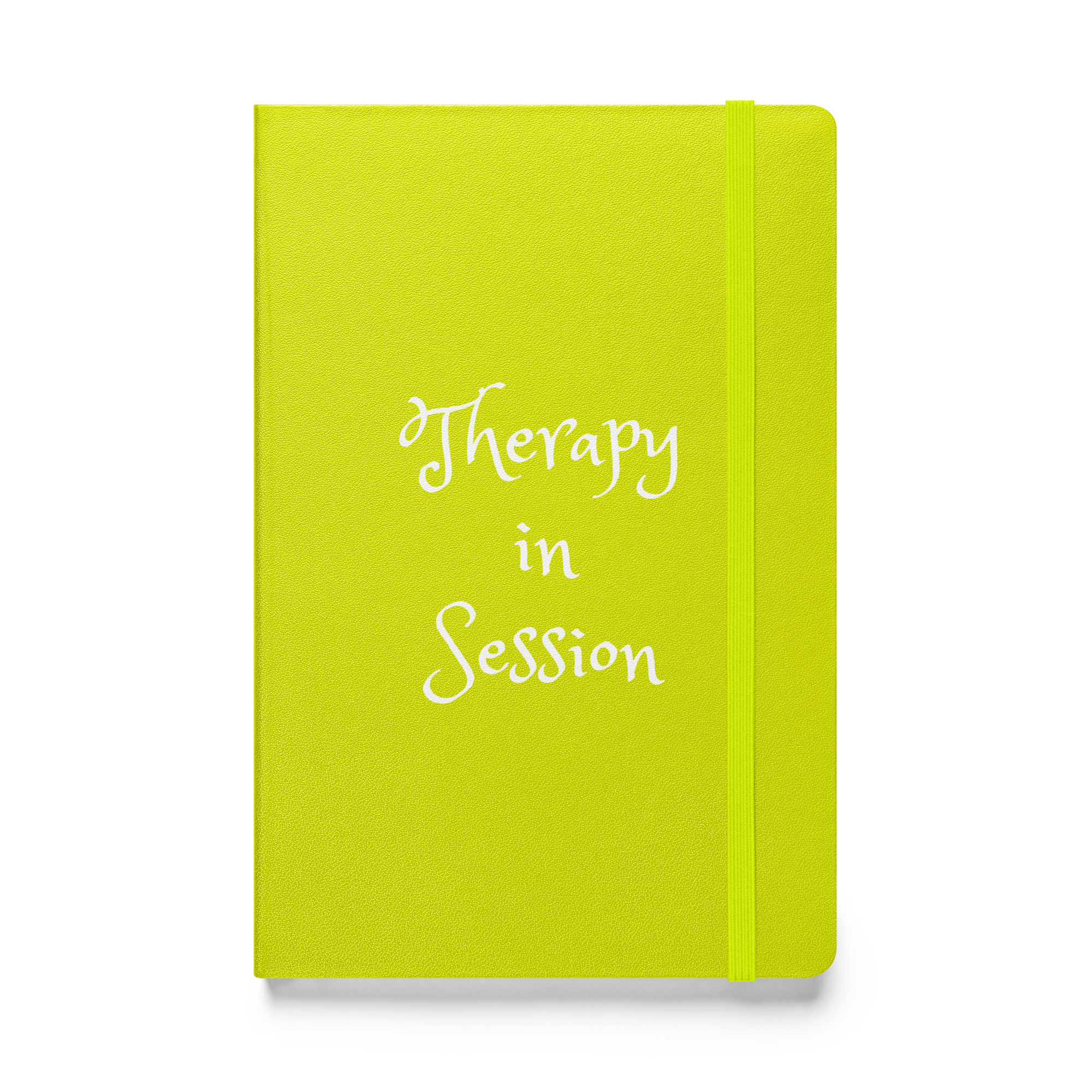 'Therapy in Session' Hardcover Notebook (white font) - Image 3