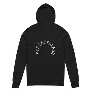 'STFUATTDLAGG' Hooded Long-Sleeve Tee
