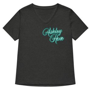 'Ashley Hove' Women’s Relaxed V-Neck T-Shirt